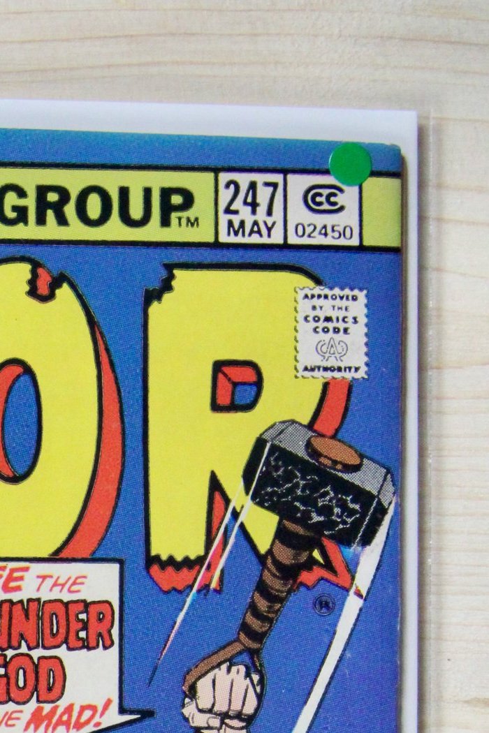 The Mighty Thor #247 – Marvel (1976) 8.5 VF+ "Thor" If Asgard Should Perish