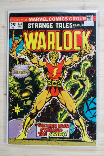 Strange Tales #178 – Marvel (1975) 8.0 VF "Warlock" Infinity Effect