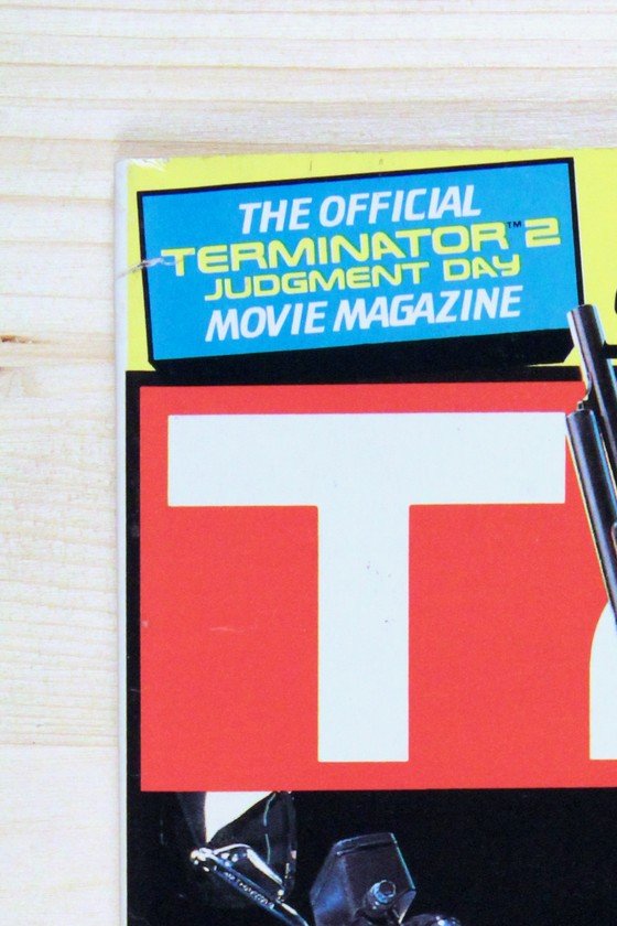 T2: The Official Terminator 2 Judgment Day Movie Magazine Deluxe Collector's Ed