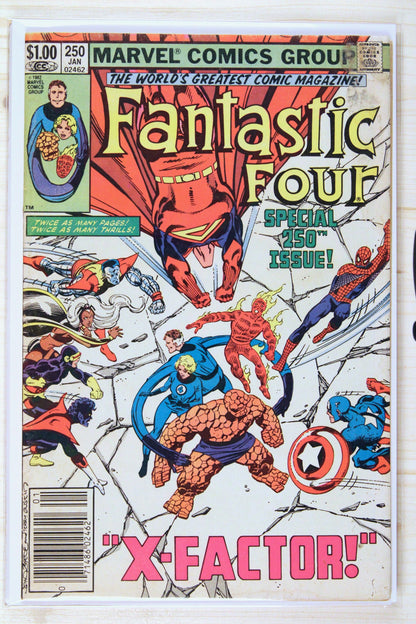 Fantastic Four #250 – Marvel (1983) 6.5 FN+ John Byrne story | Terry Austin cover | Newsstand Edition