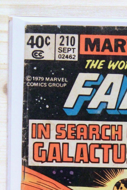 Fantastic Four #210 – Marvel (1979) 6.0 FN Joe Sinnott | John Byrne art | Newsstand Edition