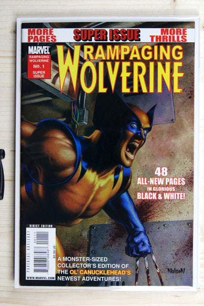 Rampaging Wolverine #1 – Marvel (2009) 9.0 VF/NM Stan Lee