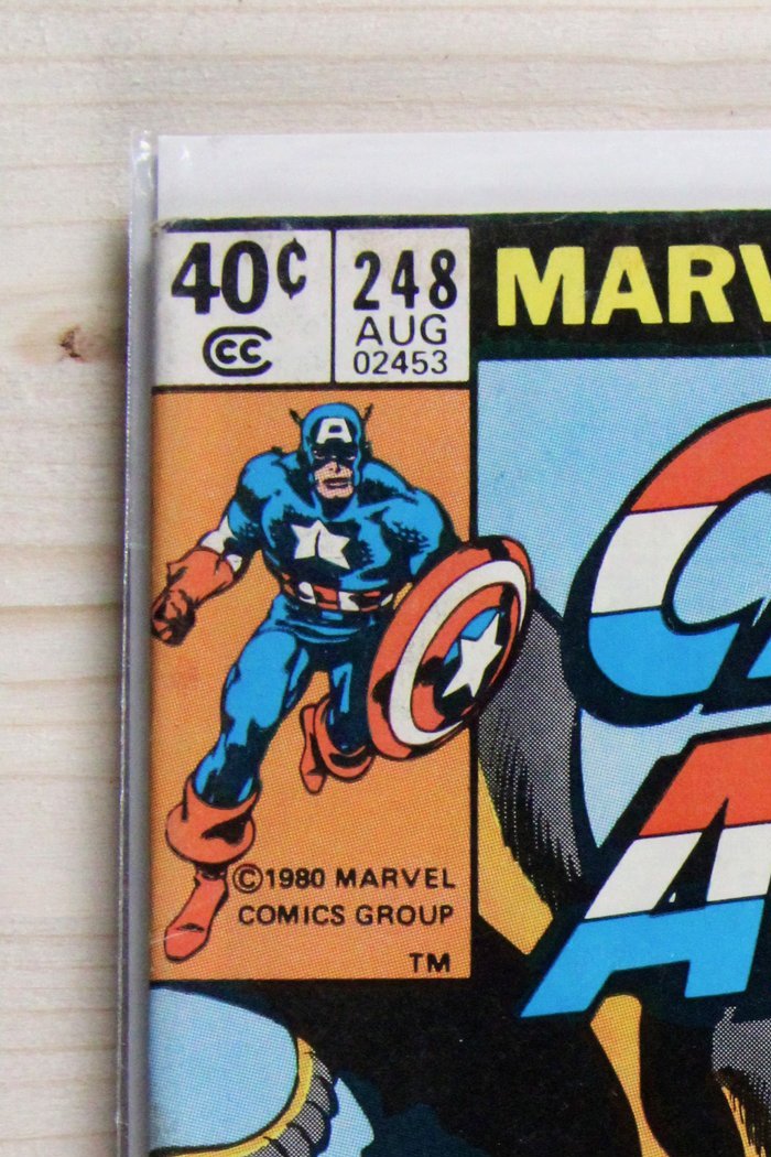 Captain America #248 – Marvel (1980) 7.0 FN/VF John Byrne story