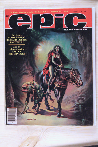 Epic Illustrated #15 – Marvel (1982) 9.4 NM Terry Austin art