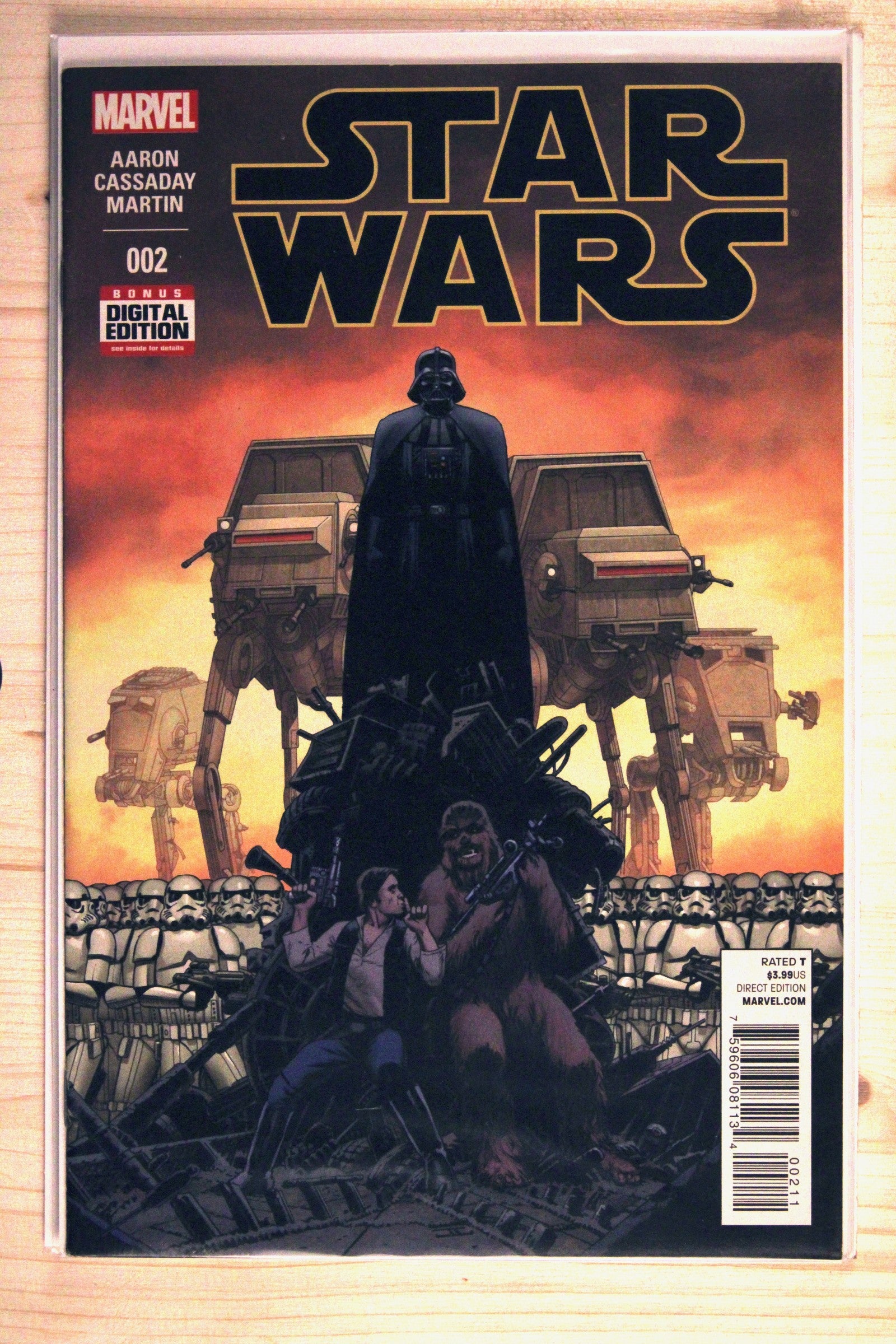 Star Wars #2 – Marvel (2015) 9.6 NM+ Jason Aaron story