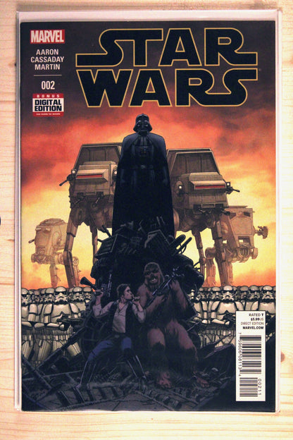 Star Wars #2 – Marvel (2015) 9.6 NM+ Jason Aaron story