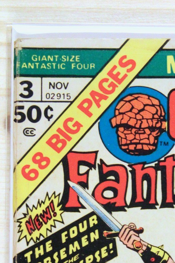 Giant-Size Fantastic Four #3 – Marvel (1974) 6.5 FN+ Joe Sinnott