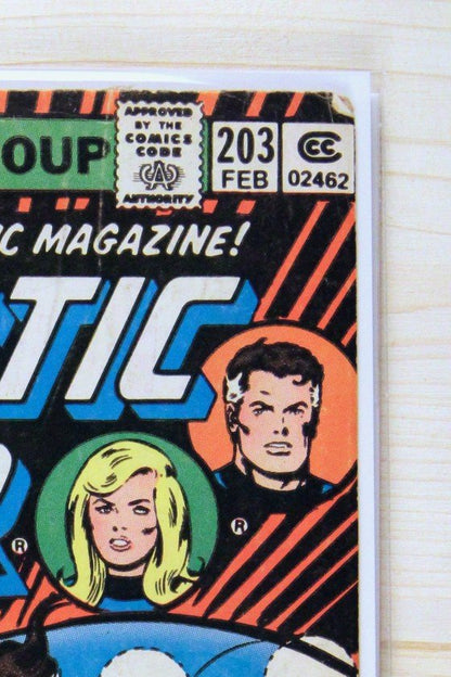 Fantastic Four #203 – Marvel (1979) 6.0 FN Joe Sinnott cover | Newsstand Edition