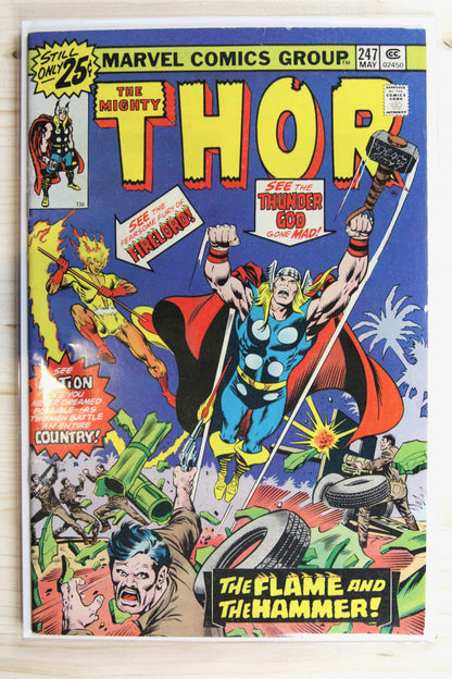 Thor #247 – Marvel (1976) 7.5 VF- If Asgard Should Perish | Joe Sinnott