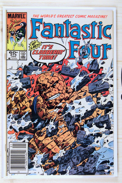 Fantastic Four #274 – Marvel (1985) 7.5 VF- John Byrne story | Newsstand Edition