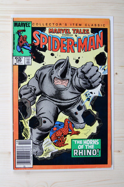 Marvel Tales Starring Spider-Man #180 – Marvel (1985) 6.5 FN+ Mark Jewelers