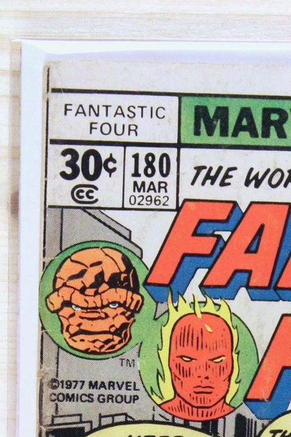 Fantastic Four #180 – Marvel (1977) 6.0 FN Jack Kirby art | Joe Sinnott | Newsstand Edition