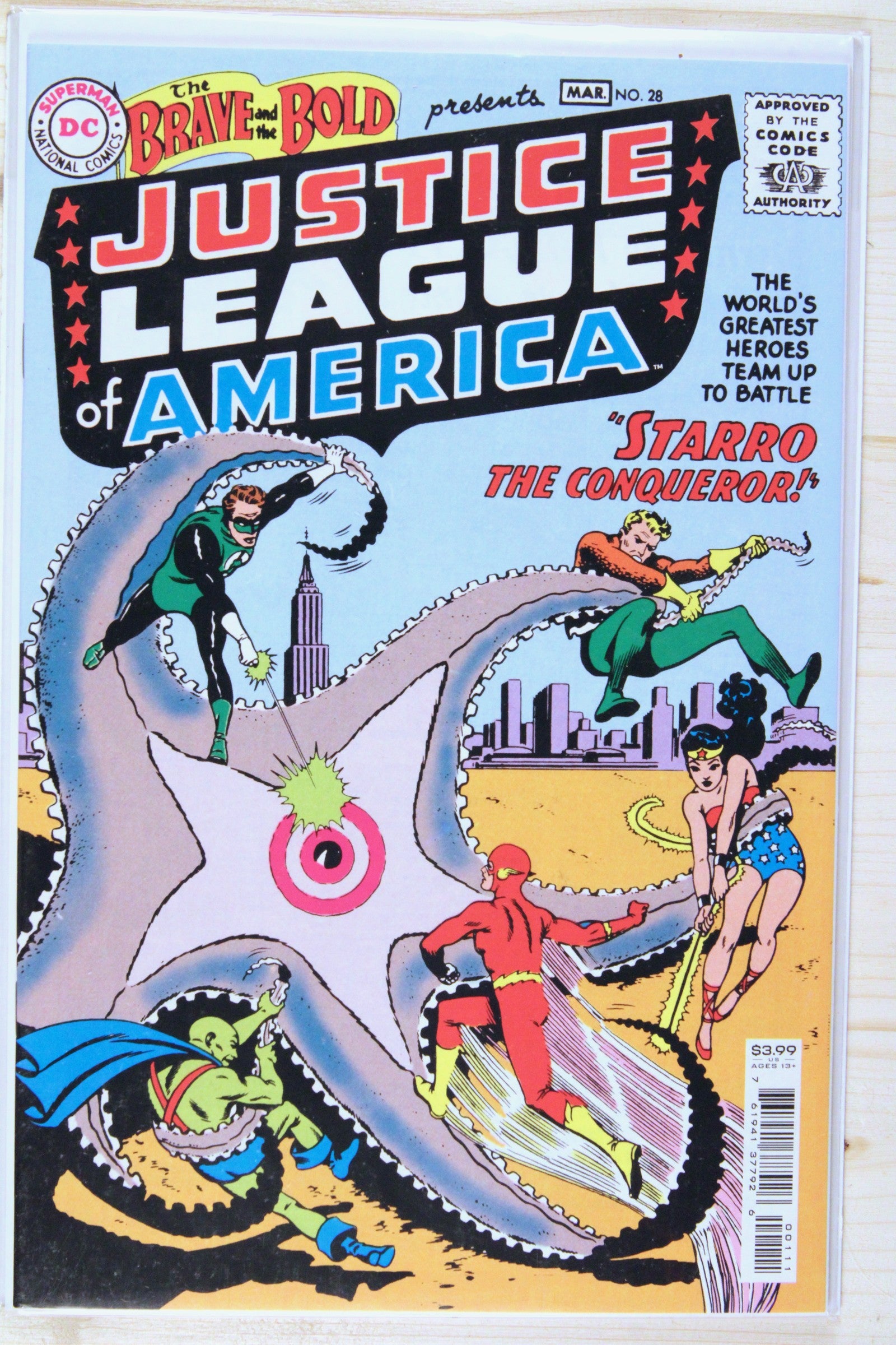 The Brave and the Bold #28 – DC (1960) 9.6 NM+ 2022 Facsimile