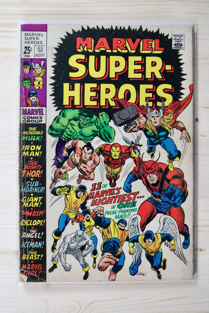 Marvel Super-Heroes #21 – Marvel (1970) 3.0 GD/VG