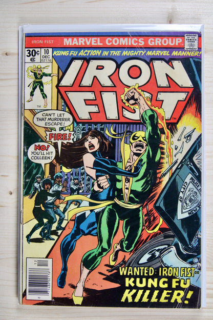 Iron Fist #10 – Marvel (1976) 5.0 VG/FN Chris Claremont story | John Byrne art