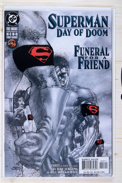 Superman: Day of Doom #1-4 – DC (2003) (Full Run) NM Average