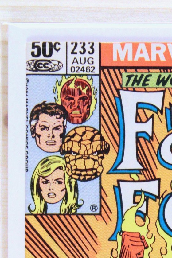 Fantastic Four #233 – Marvel (1981) 7.5 VF- John Byrne story | Terry Austin cover | Newsstand Edition