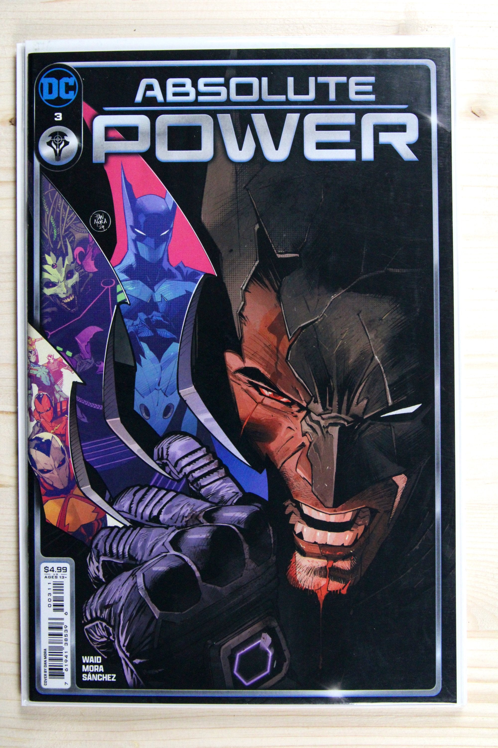 Absoulte Power #3 – DC (2024) 9.6 NM+ Hulk Homage