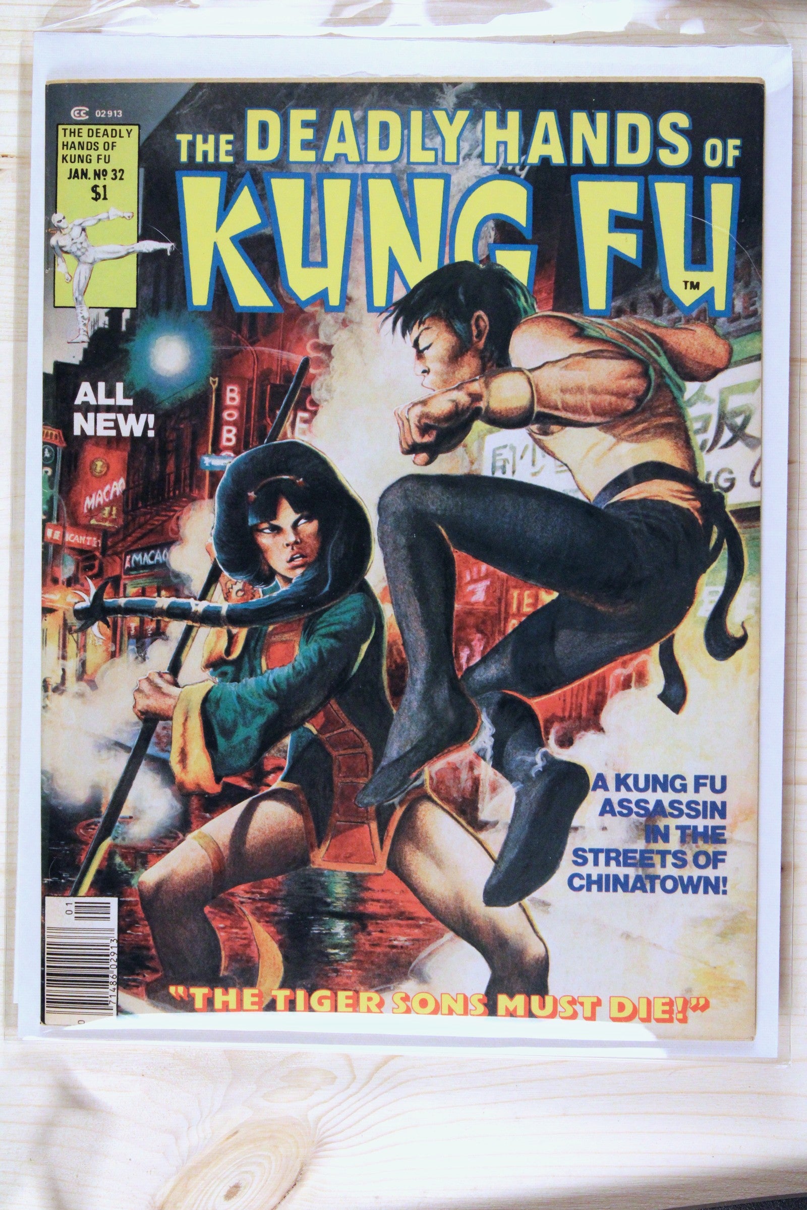 The Deadly Hands of Kung Fu #32 – Marvel (1977) 9.0 VF/NM Chris Claremont story