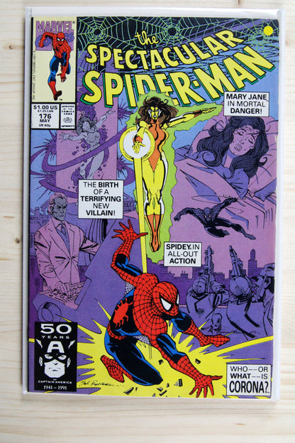 The Spectacular Spider-Man #176 – Marvel (1991) 9.2 NM-