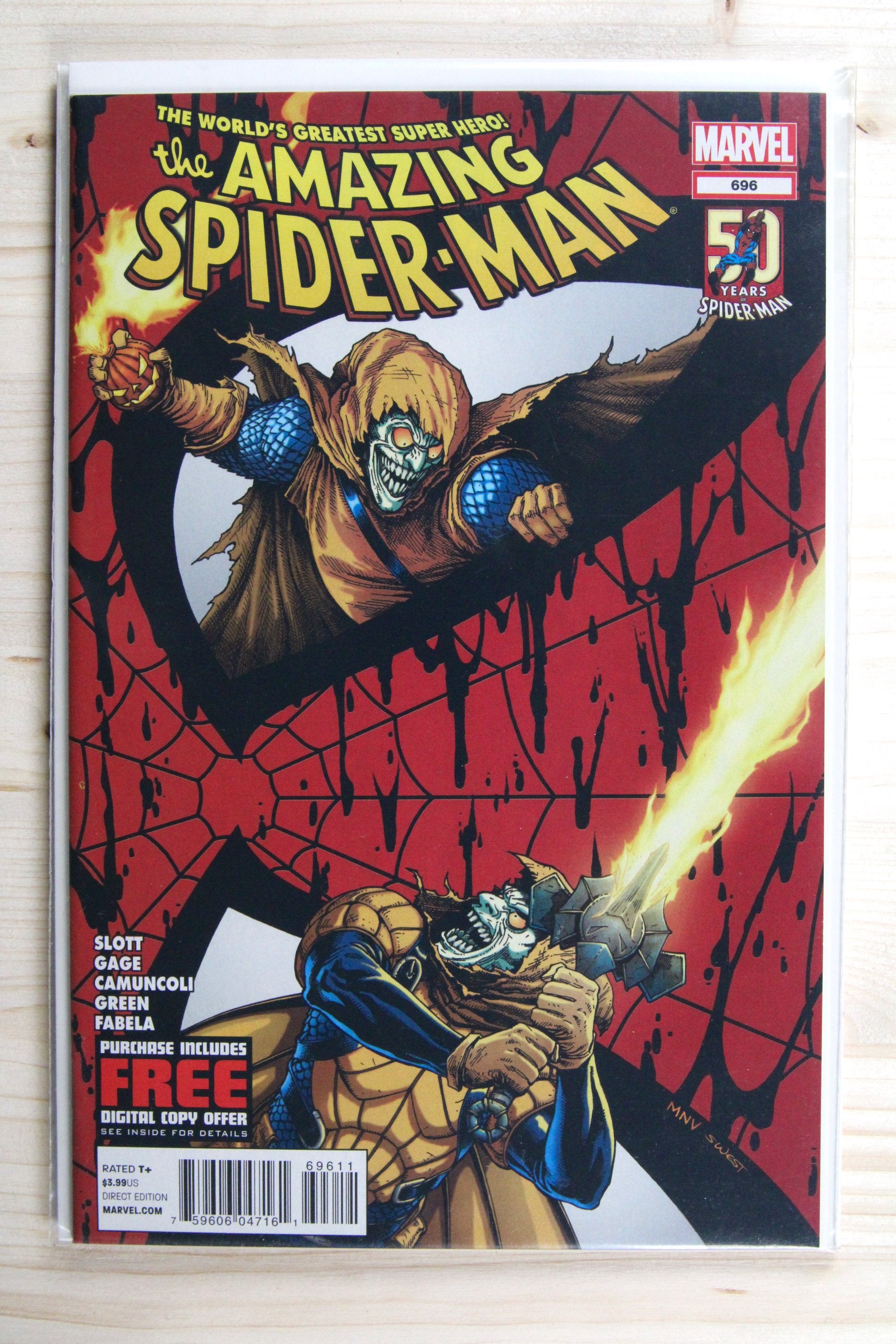 The Amazing Spider-Man #696 – Marvel (2012) 9.4 NM Danger Zone