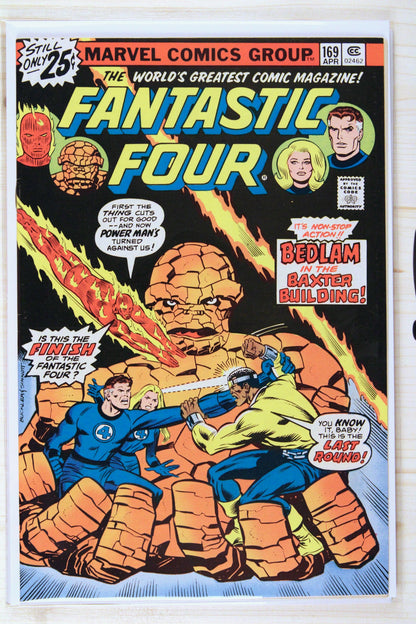 Fantastic Four #169 – Marvel (1976) 8.5 VF+ Joe Sinnott cover