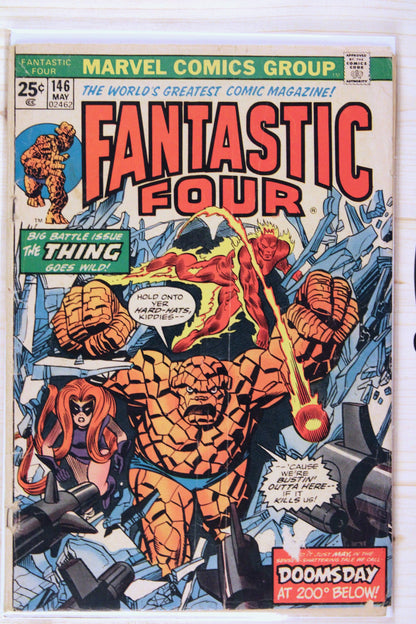 Fantastic Four #146 – Marvel (1974) 4.5 VG+ Joe Sinnott