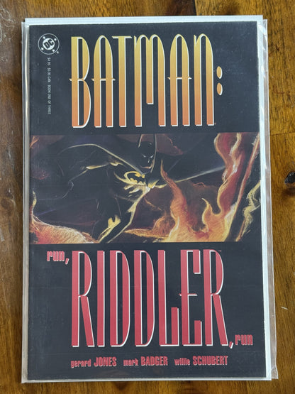 Batman: Run, Riddler, Run #1-3 – DC (1992) Full Run NM