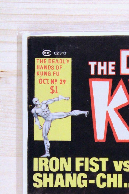 The Deadly Hands of Kung Fu #29 – Marvel (1976) 9.0 VF/NM