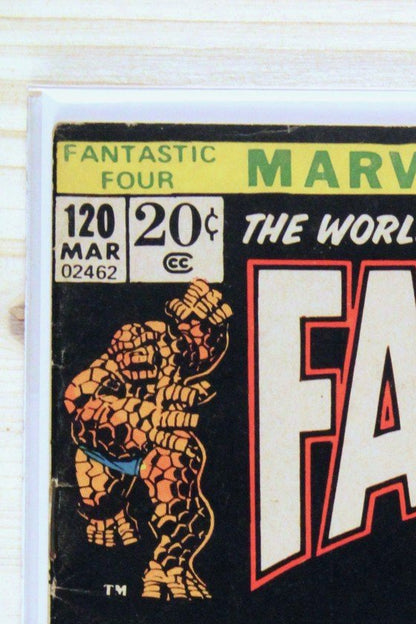 Fantastic Four #120 – Marvel (1972) 6.5 FN+ Joe Sinnott | Stan Lee story