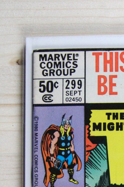 Thor #299 – Marvel (1980) 7.5 VF- Eternals Saga