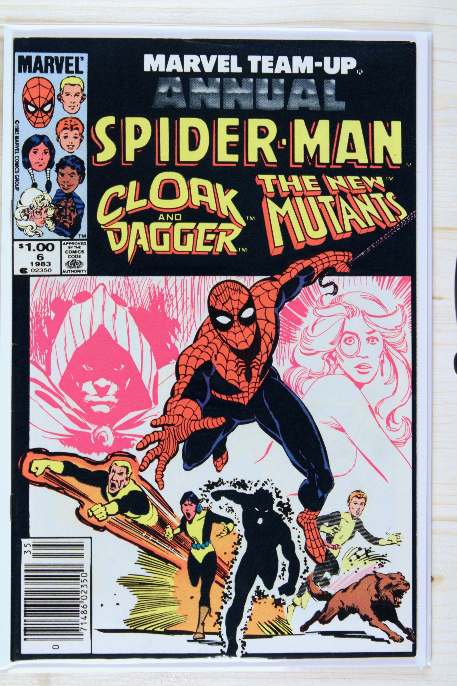 Marvel Team-Up Annual #6 – Marvel (1983) 7.0 FN/VF Newsstand Edition