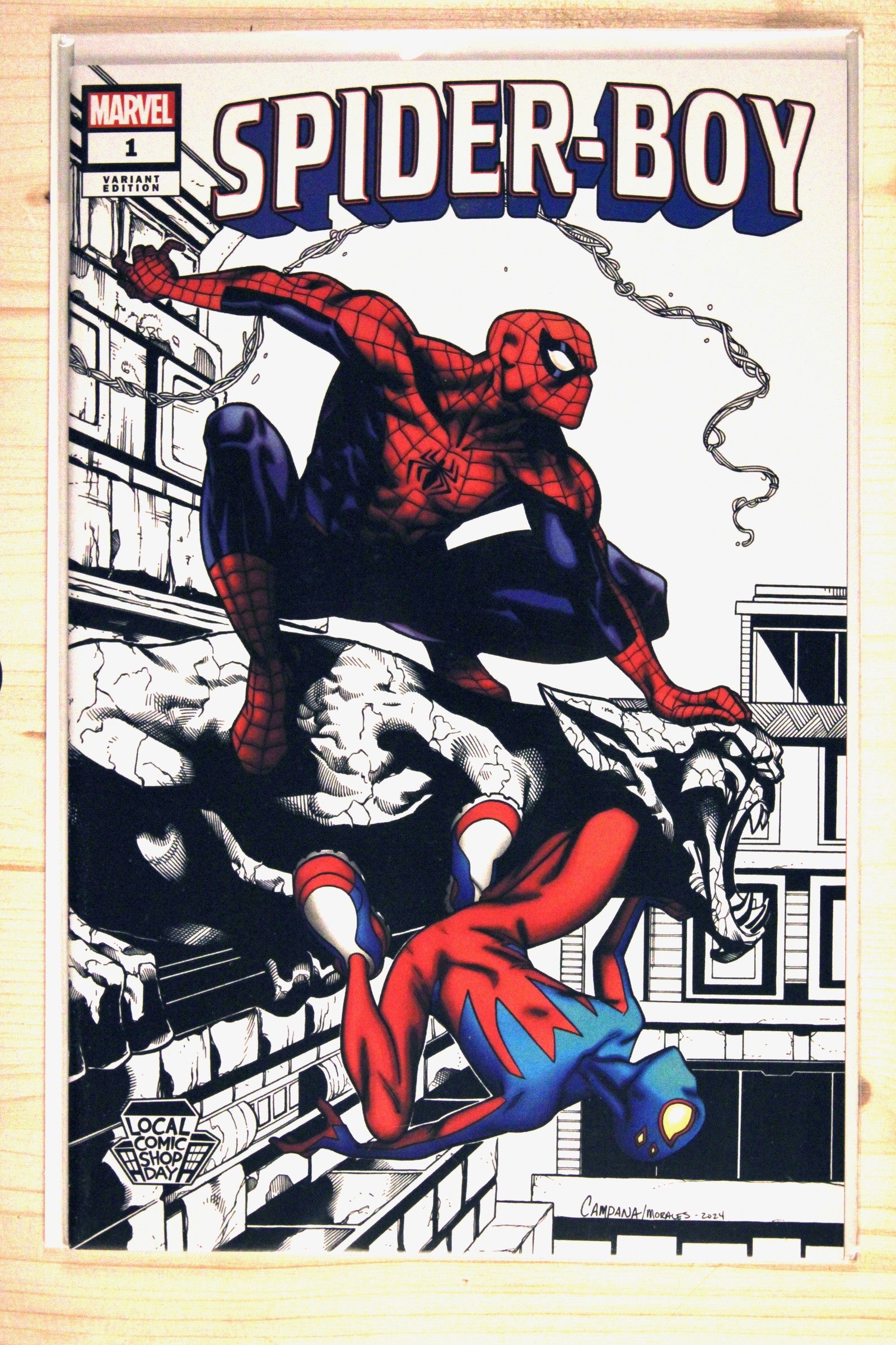 Spider-Boy #1 – Marvel (2024) 9.6 NM+ LCSD Variant