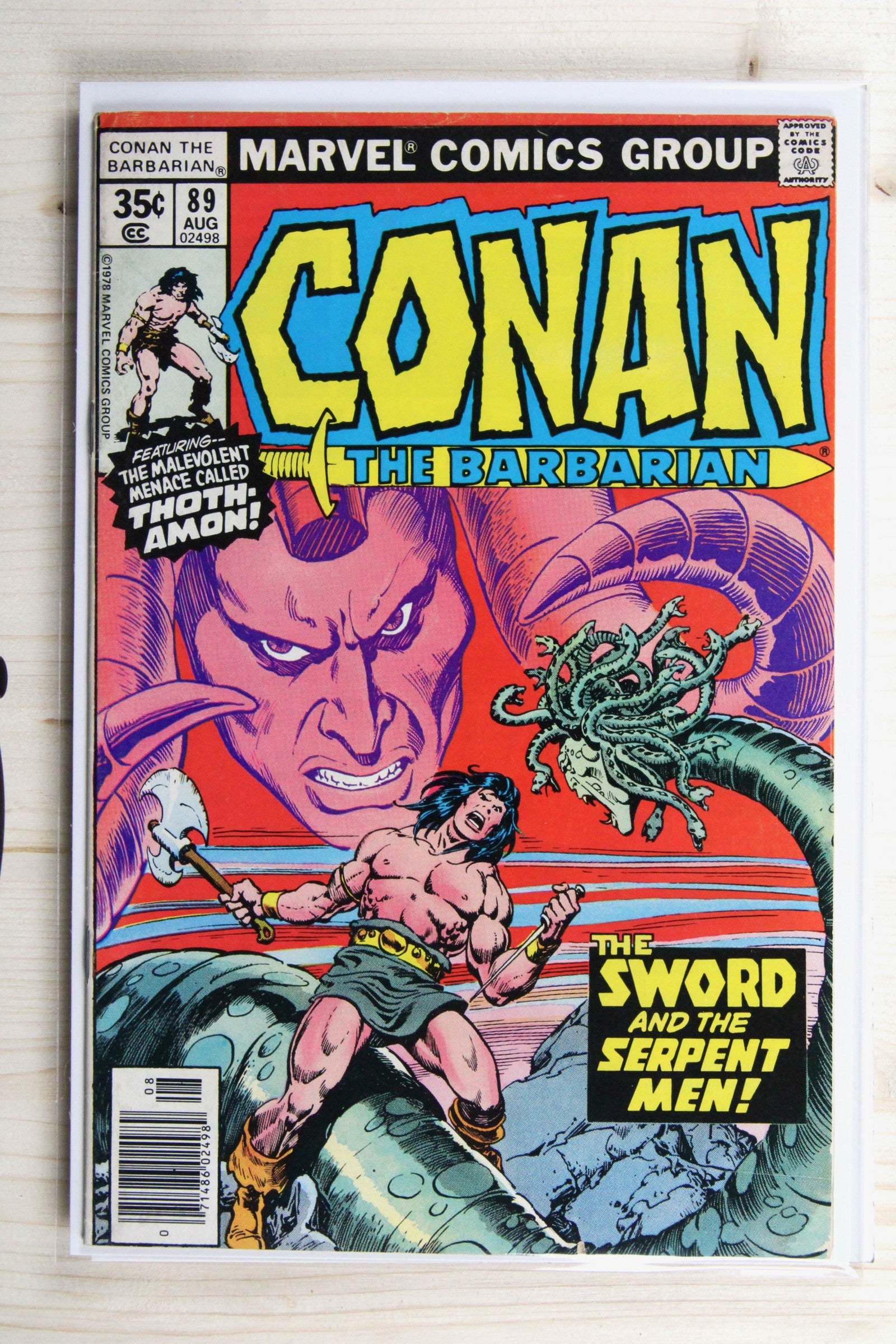 Conan the Barbarian #89 – Marvel (1978) 6.5 FN+ Newsstand Edition