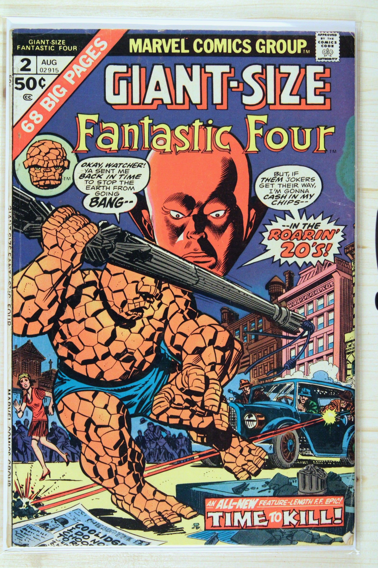 Giant-Size Fantastic Four #2 – Marvel (1974) 3.5 VG- Jack Kirby art | Joe Sinnott cover