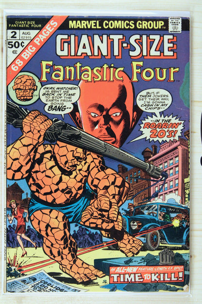 Giant-Size Fantastic Four #2 – Marvel (1974) 3.5 VG- Jack Kirby art | Joe Sinnott cover