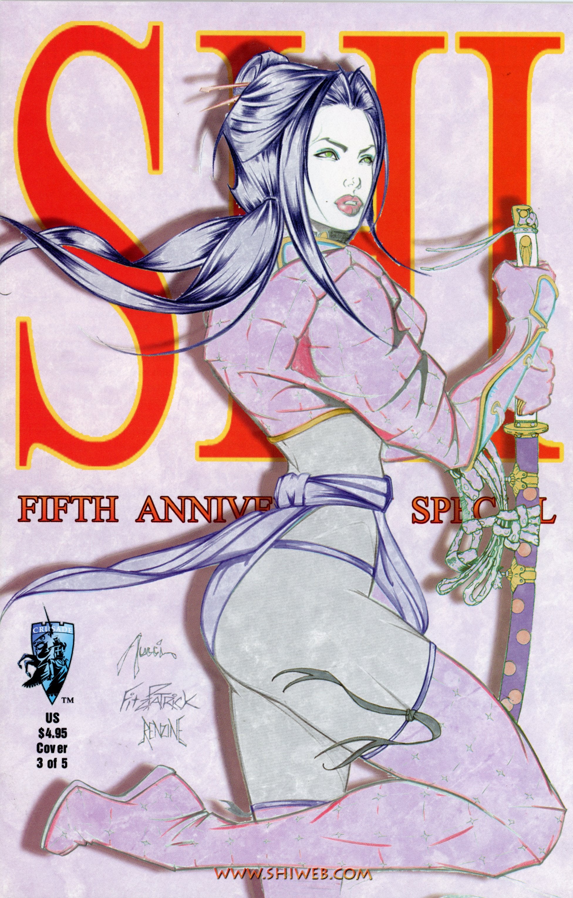 Shi: Five Year Anniversary Special – Crusade Comics (1999)