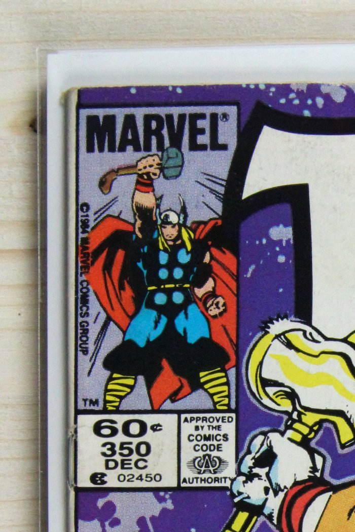 Thor #350 – Marvel (1984) 8.5 VF+ Newsstand