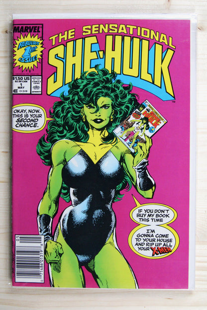 The Sensational She-Hulk #1 – Marvel (1989) 9.4 NM John Byrne story | Stan Lee