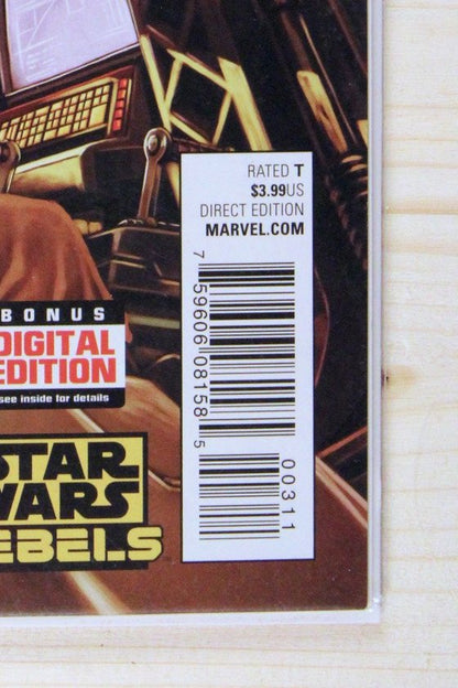 Star Wars: Kanan - The Last Padawan #3 – Marvel (2015) 9.6 NM+