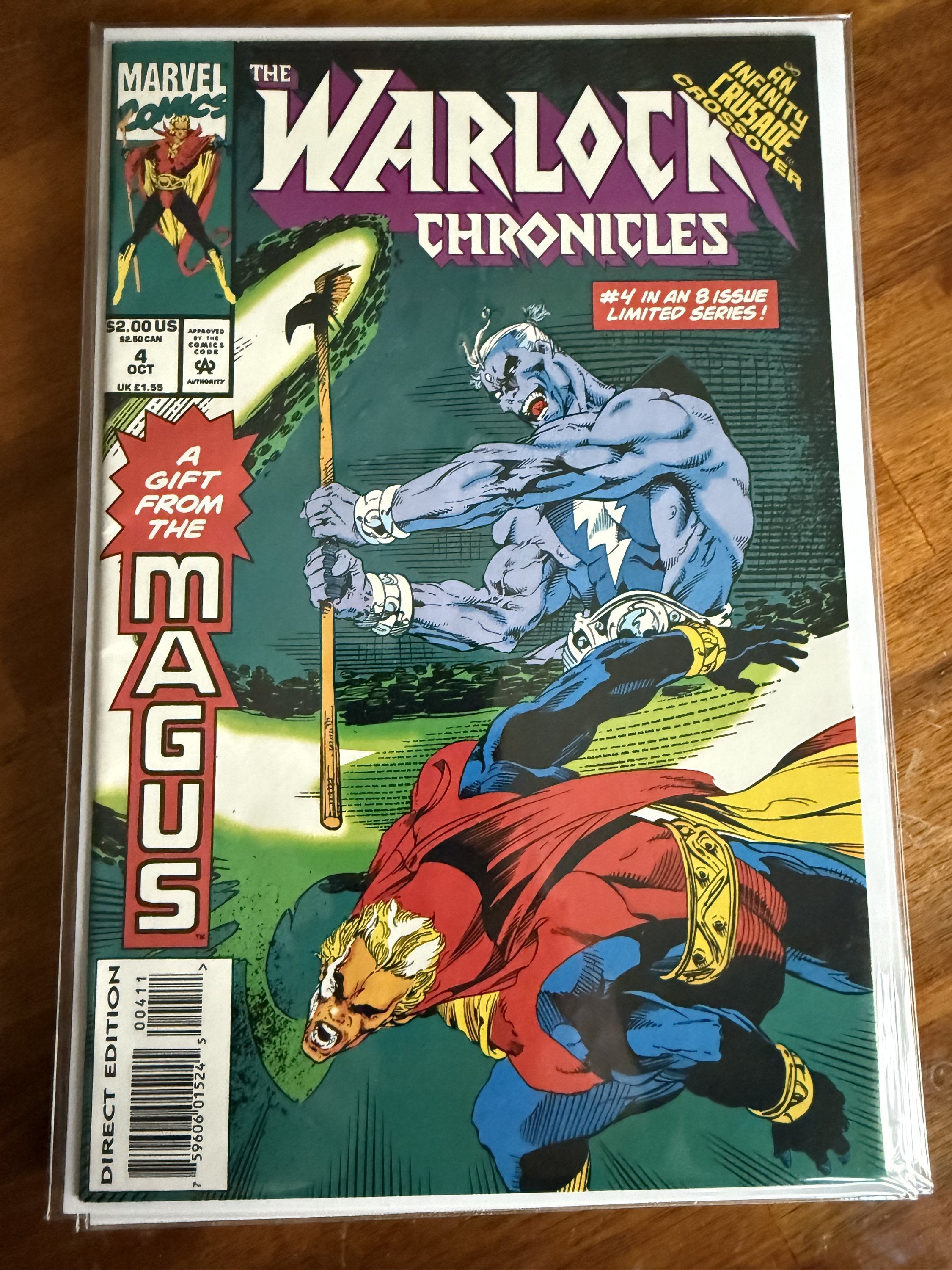 Warlock Chronicles #1-8 – Marvel (1993) Full Series