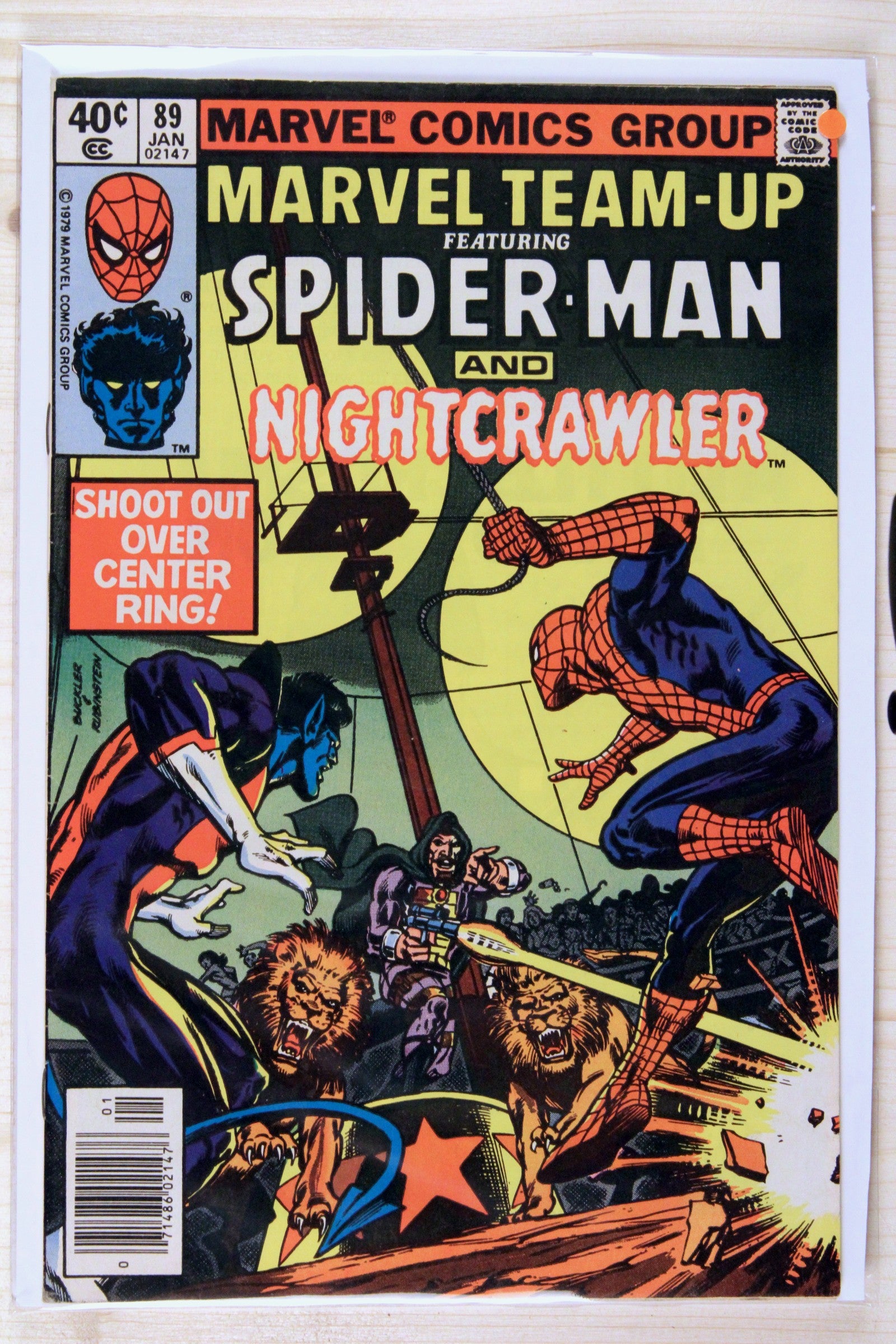 Marvel Team-Up #89 – Marvel (1980) 8.5 VF+ Chris Claremont story | Newsstand Edition