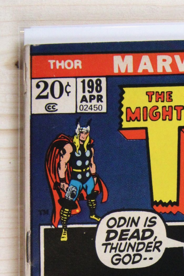 Thor #198 – Marvel (1972) 5.5 FN- Stan Lee