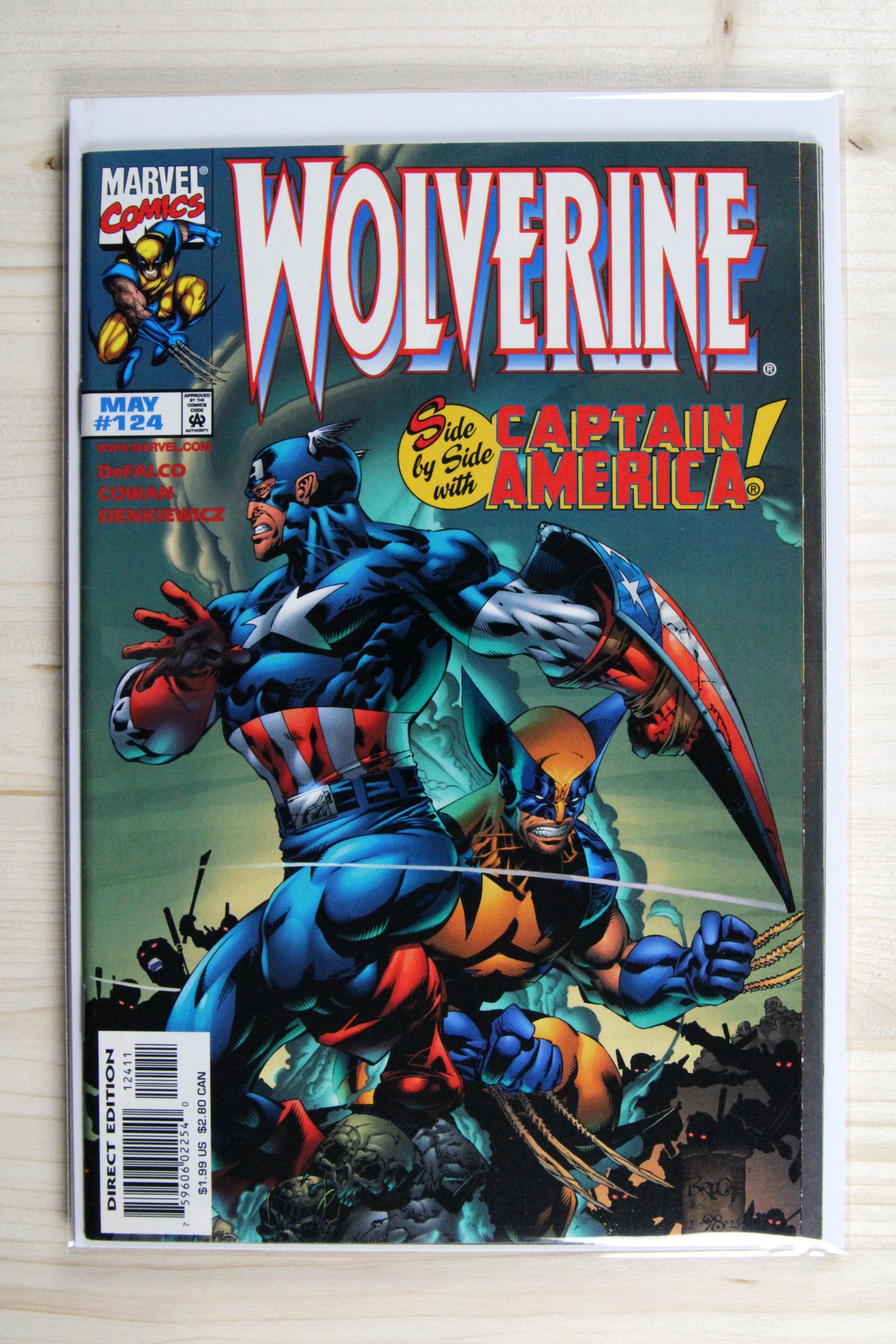 Wolverine #124 – Marvel (1998) 9.2 NM-