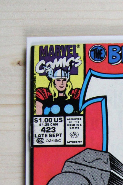 The Mighty Thor #423 – Marvel (1990) 8.5 VF+ Joe Sinnott