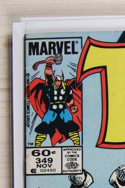 Thor #349 – Marvel (1984) 8.5 VF+ Newsstand