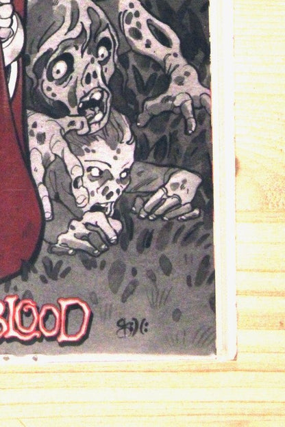 Marvel Zombies: Black, White & Blood #3 – Marvel (2024) 9.6 NM+ Peach Momoko Variant