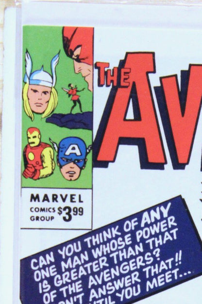 The Avengers #8 – Marvel (1964) 9.6 NM+ Jack Kirby art | Stan Lee story | Facsimile 2023