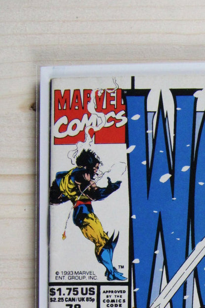 Wolverine #78 – Marvel (1993) 8.5 VF+ Newsstand