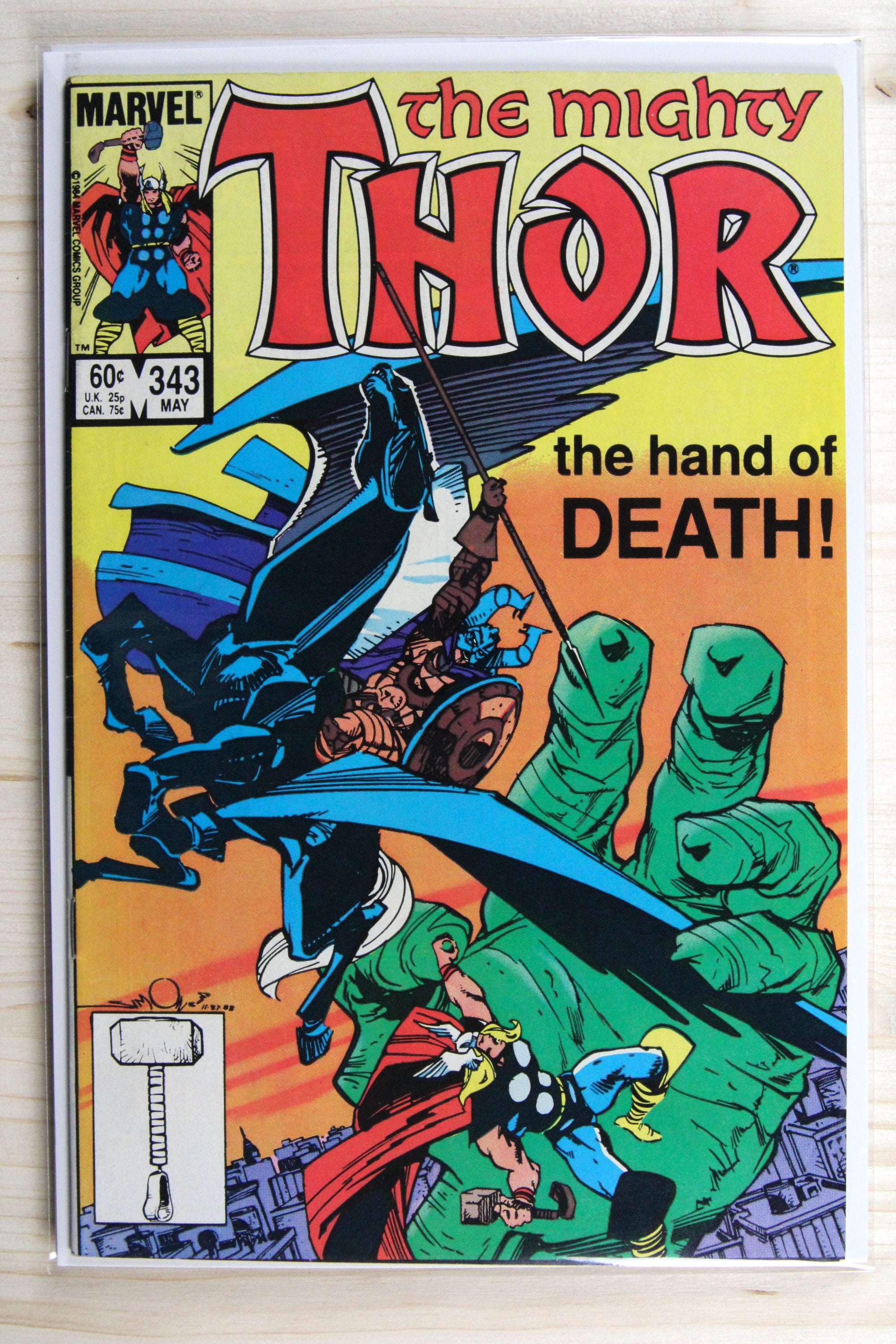 Thor #343 – Marvel (1984) 8.5 VF+